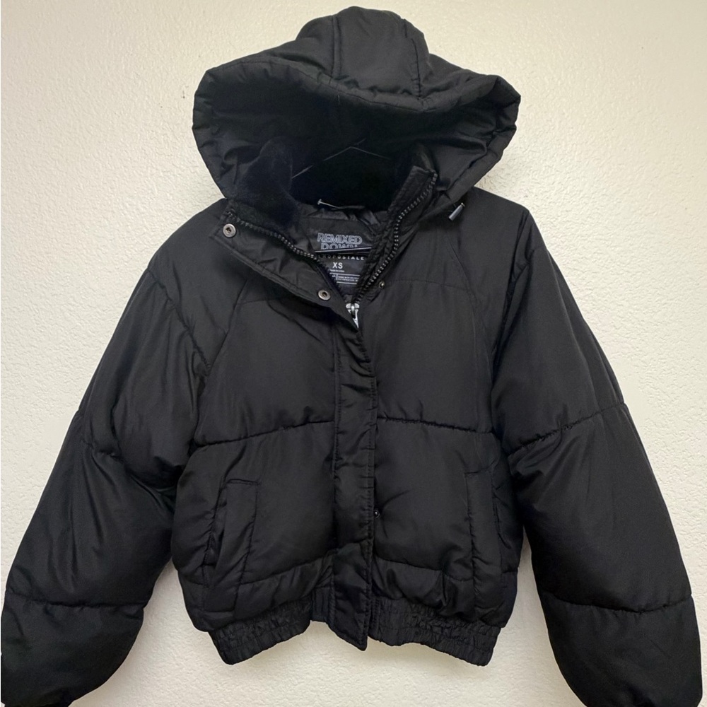 Aeropostale Black women Puffer Jacket